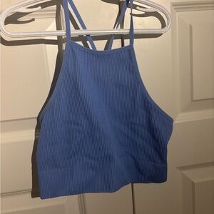Ardene Basic Blue Halter Top